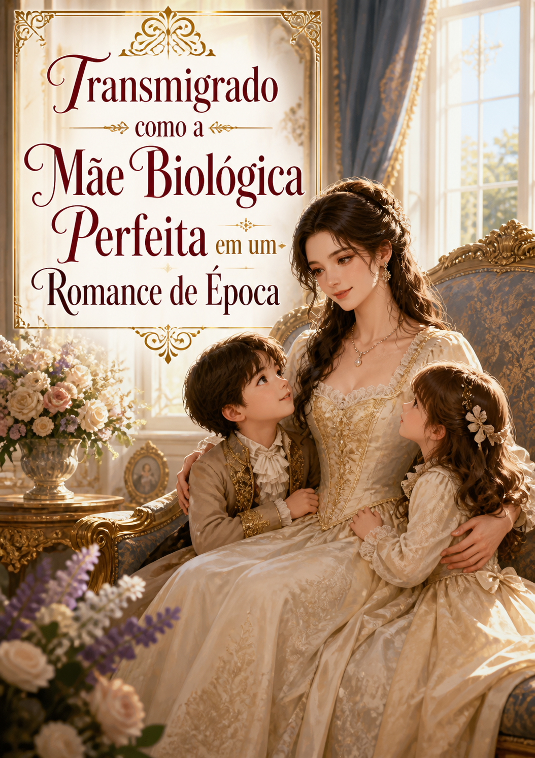 Transmigrado como a Mãe Biológica Perfeita em um Romance de Época